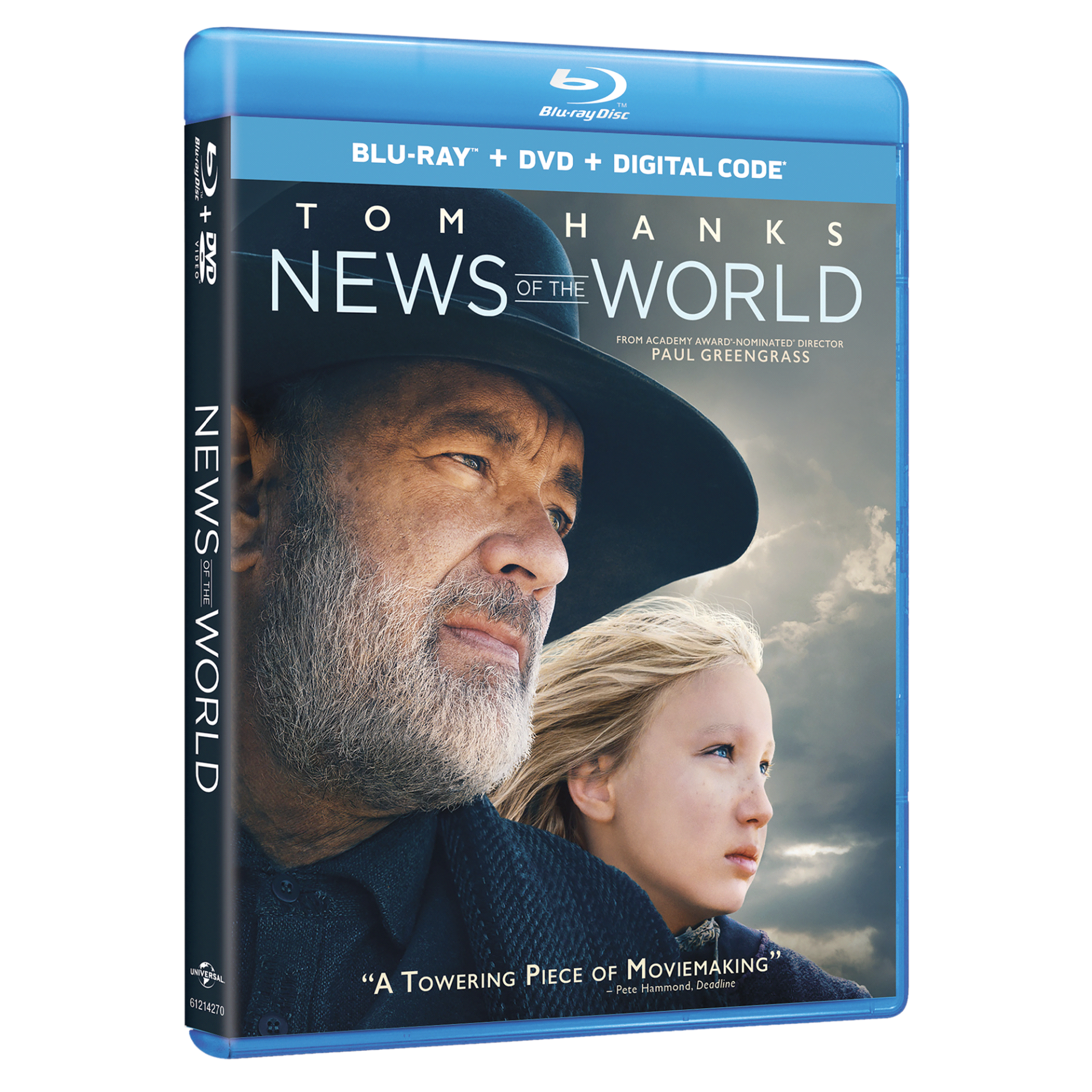 slide 1 of 1, News of the World Blu-Ray + DVD + Digital Copy, 1 ct