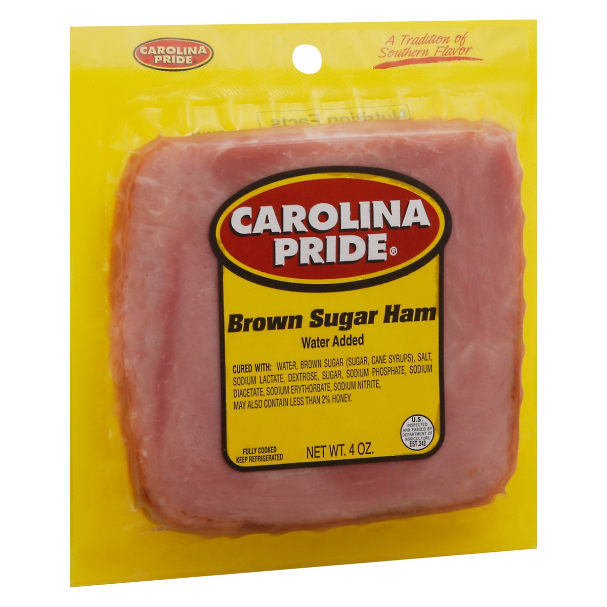 slide 1 of 10, Carolina Pride Slice Brown Sugar Ham, 4 oz