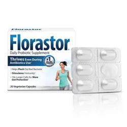 Florastor Daily Probiotic Supplement, Capsules