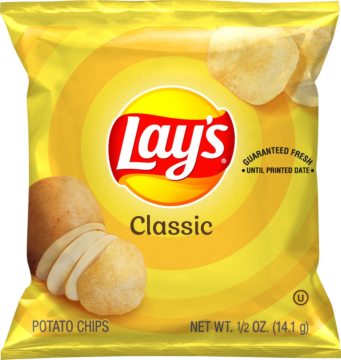 slide 4 of 6, Lay's Potato Chips, 0.5 oz