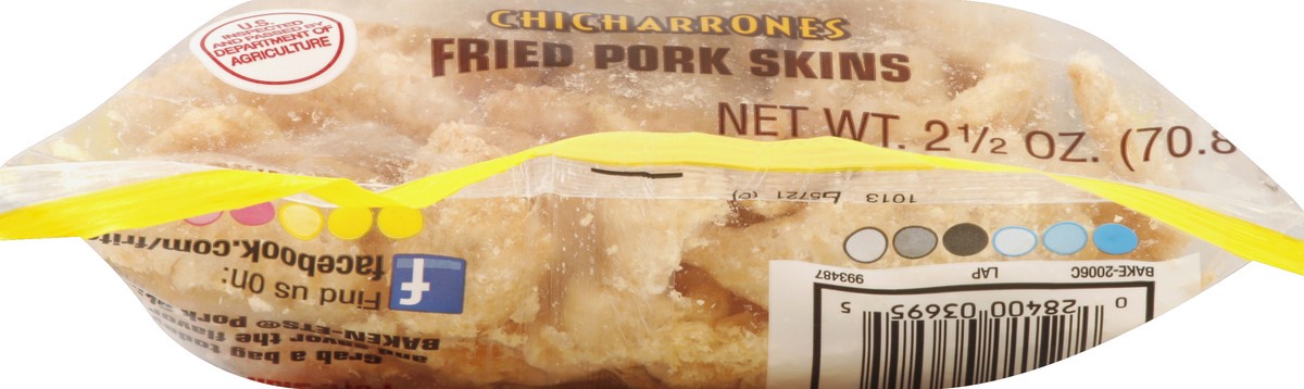 slide 4 of 6, BAKEN-ETS Traditional Fried Pork Skins, 2.5 oz