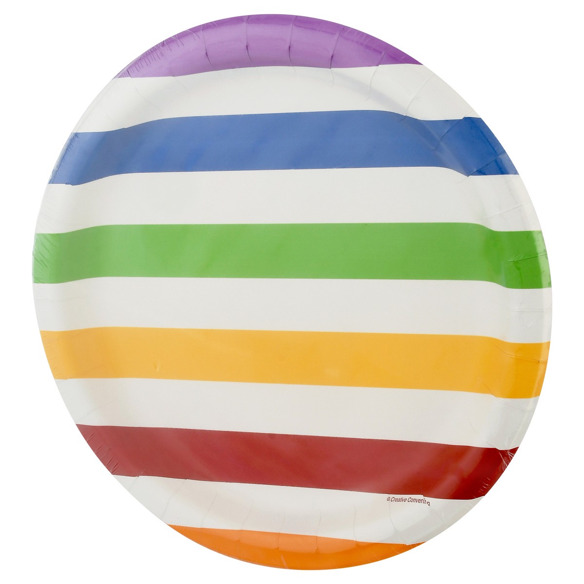 slide 9 of 12, Celebrations 8.75 Inch Dots & Stripes Multicolor Plates 8 ea, 8 ct