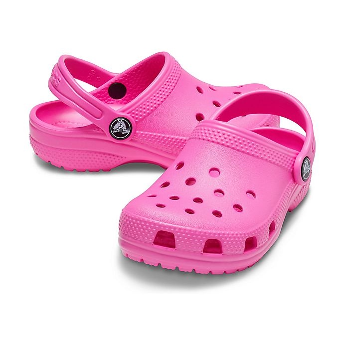 slide 3 of 6, Crocs Classic Size 6 Kids' Clog - Electric Pink, 1 ct