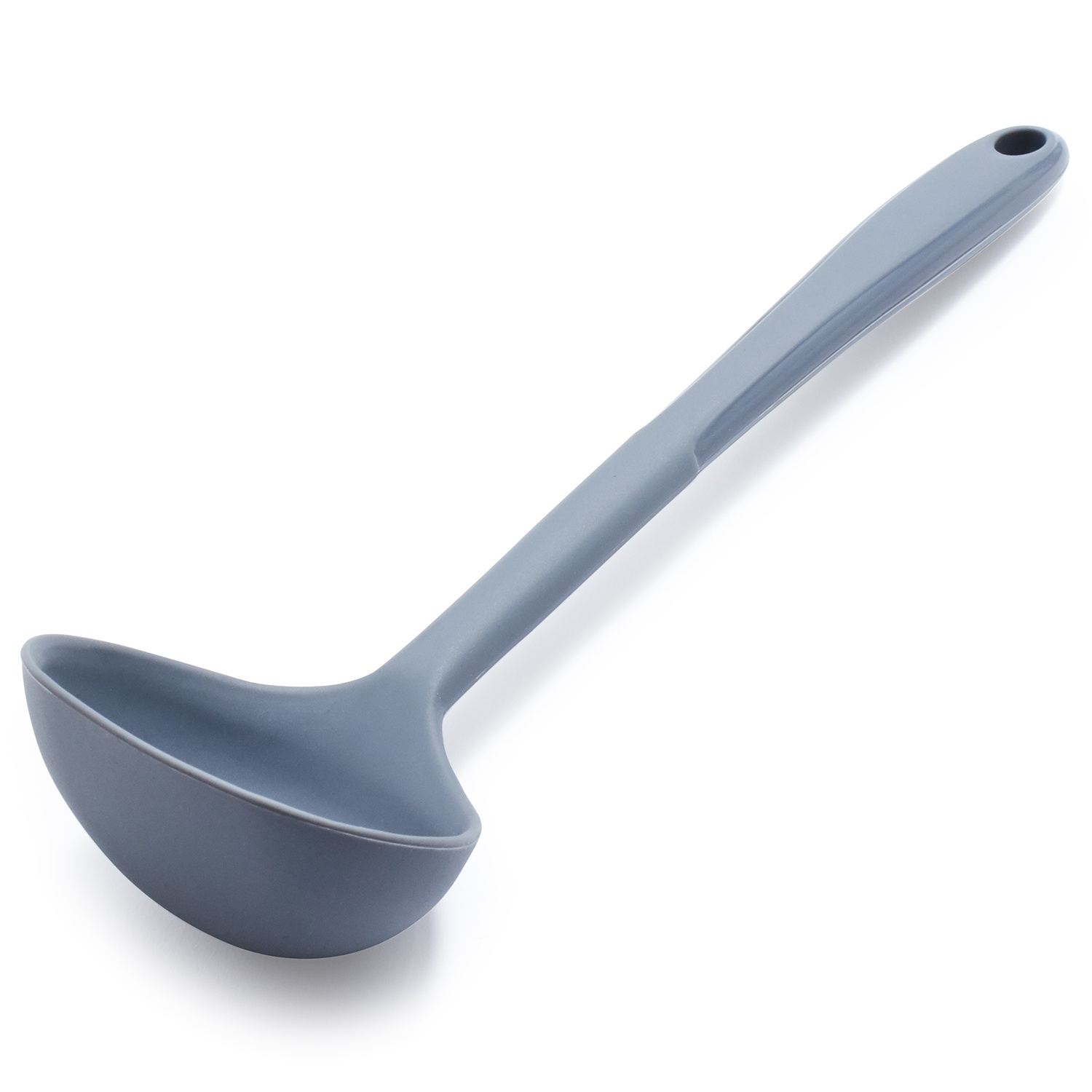 slide 1 of 1, Sur La Table Silicone Ladle, Gray, 1 ct