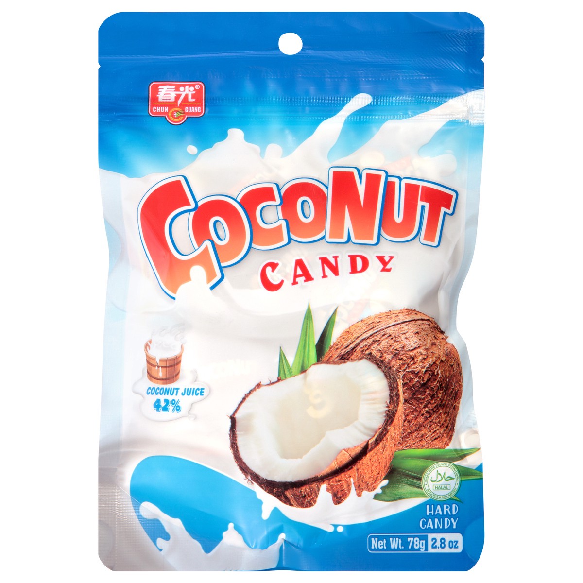 slide 13 of 13, Chun Guang Coconut Hard Candy - 78 g, 2.8 oz