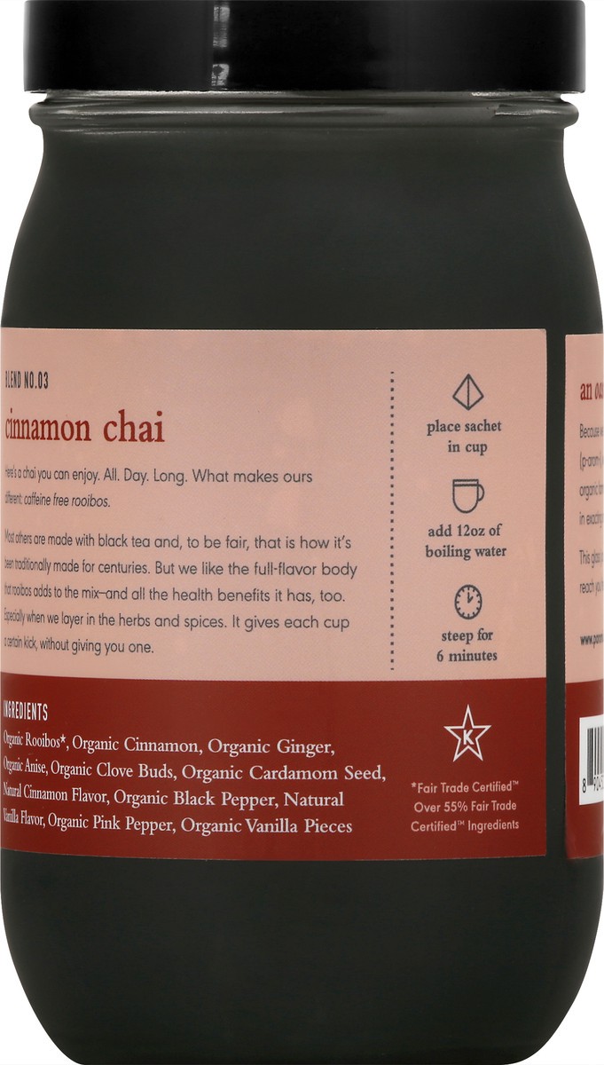 slide 4 of 9, Paromi Tea Cinnamon Chai Rooibos Organic, 15 ct