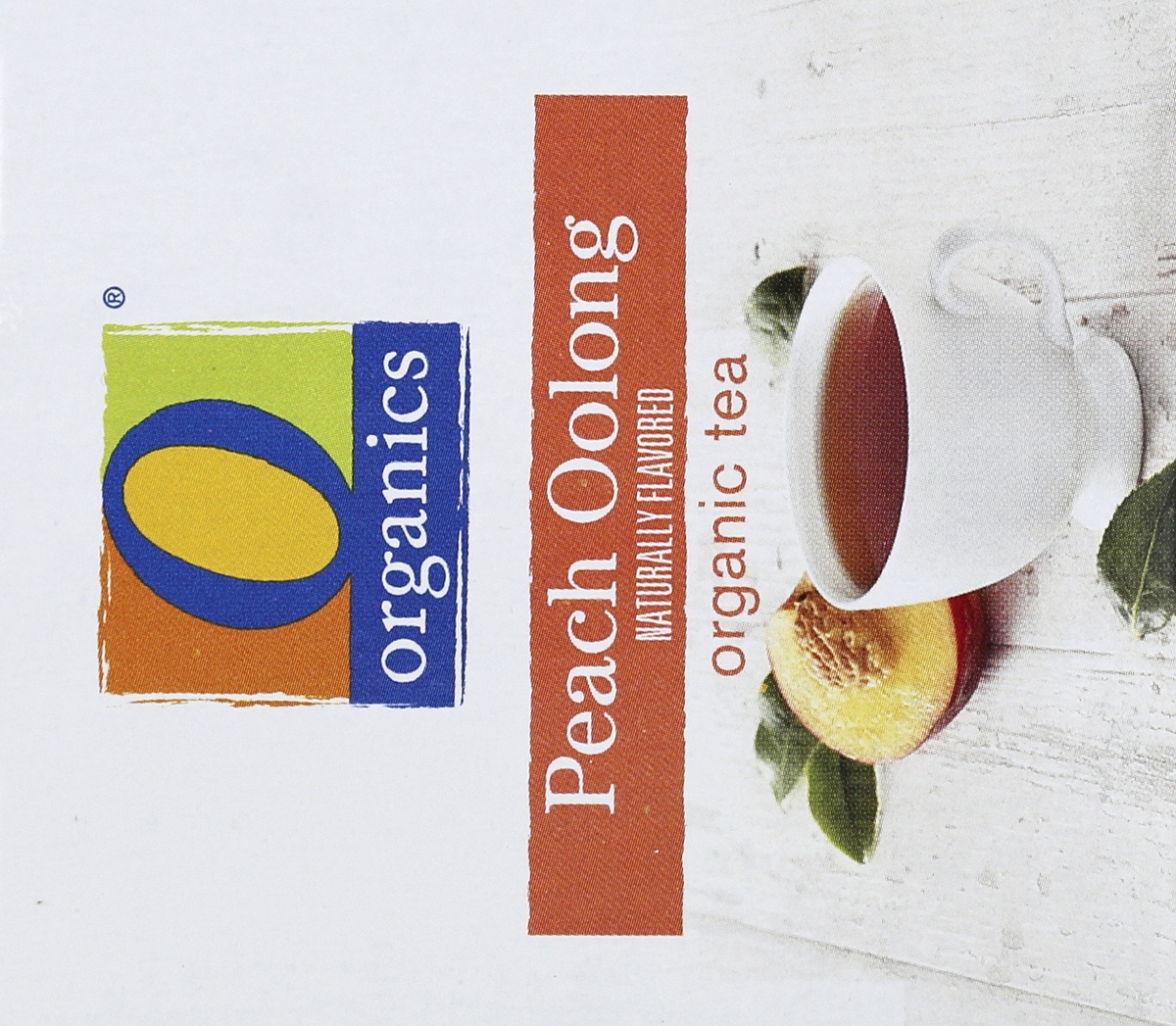 slide 5 of 5, O Orgnc Tea Peach Oolong, 20 ct
