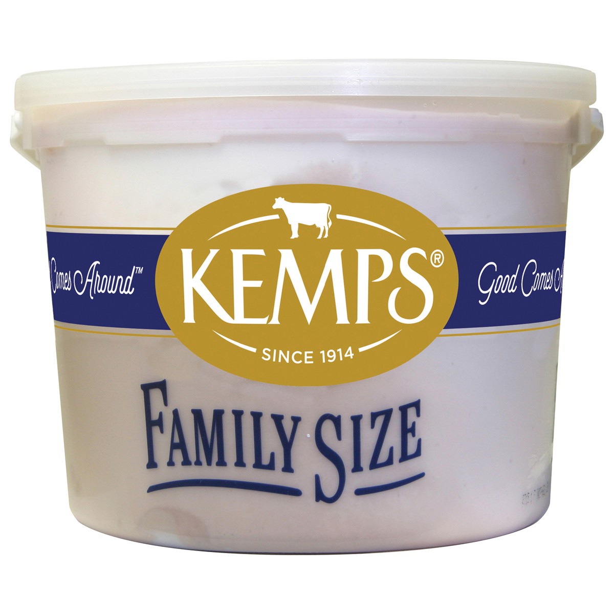 slide 5 of 7, Kemps Family Size Neapolitan Ice Cream, 1 gal