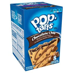 Pop-Tarts Breakfast Toaster Pastries, Frosted Chocolate Chip Flavored