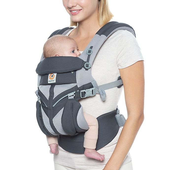 slide 2 of 6, Ergobaby Omni 360 Cool Air Mesh Baby Carrier - Carbon, 1 ct