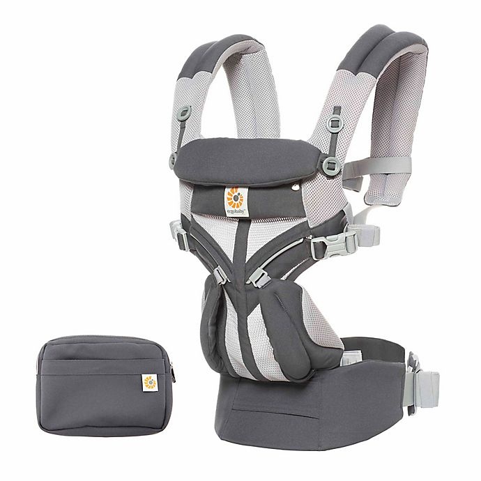 slide 3 of 6, Ergobaby Omni 360 Cool Air Mesh Baby Carrier - Carbon, 1 ct