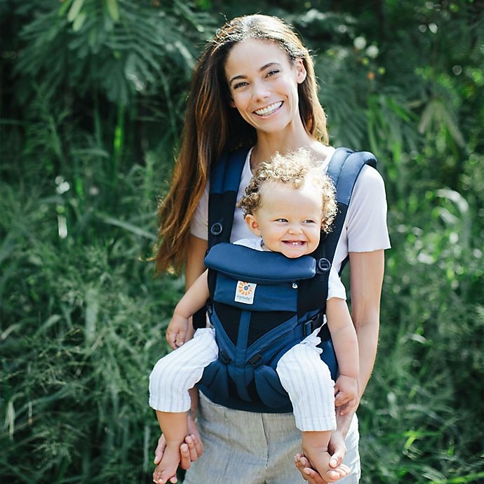 slide 5 of 6, Ergobaby Omni 360 Cool Air Mesh Baby Carrier - Raven, 1 ct