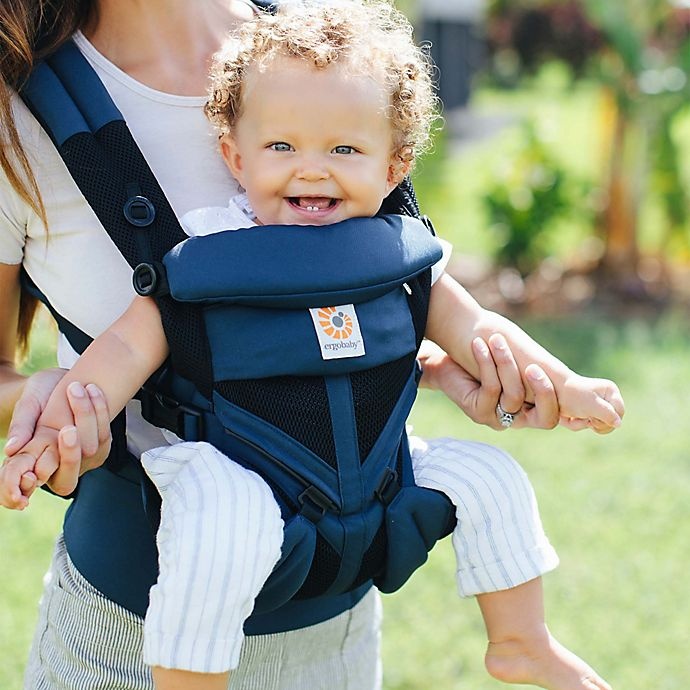 slide 6 of 6, Ergobaby Omni 360 Cool Air Mesh Baby Carrier - Raven, 1 ct