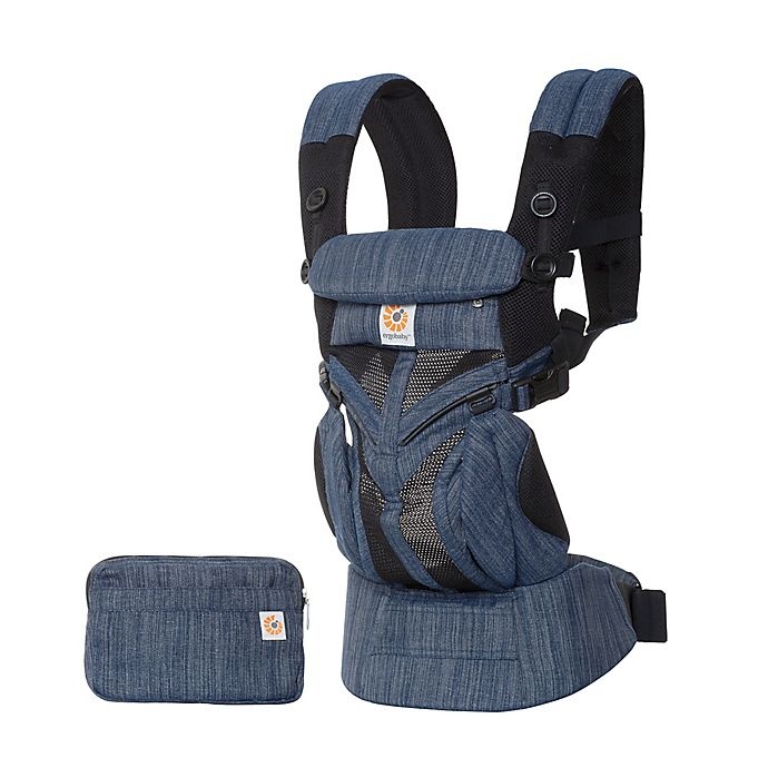 slide 2 of 6, Ergobaby Omni 360 Cool Air Mesh Baby Carrier - Indigo, 1 ct