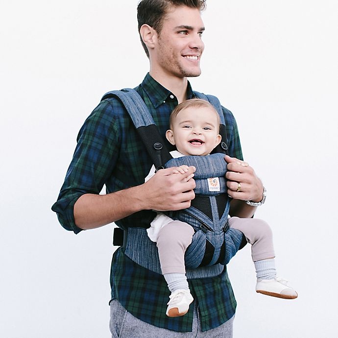 slide 6 of 6, Ergobaby Omni 360 Cool Air Mesh Baby Carrier - Indigo, 1 ct