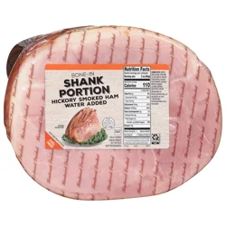 Giant Fully Cooked Bone-In Hickory Smoked Shank Portion Ham