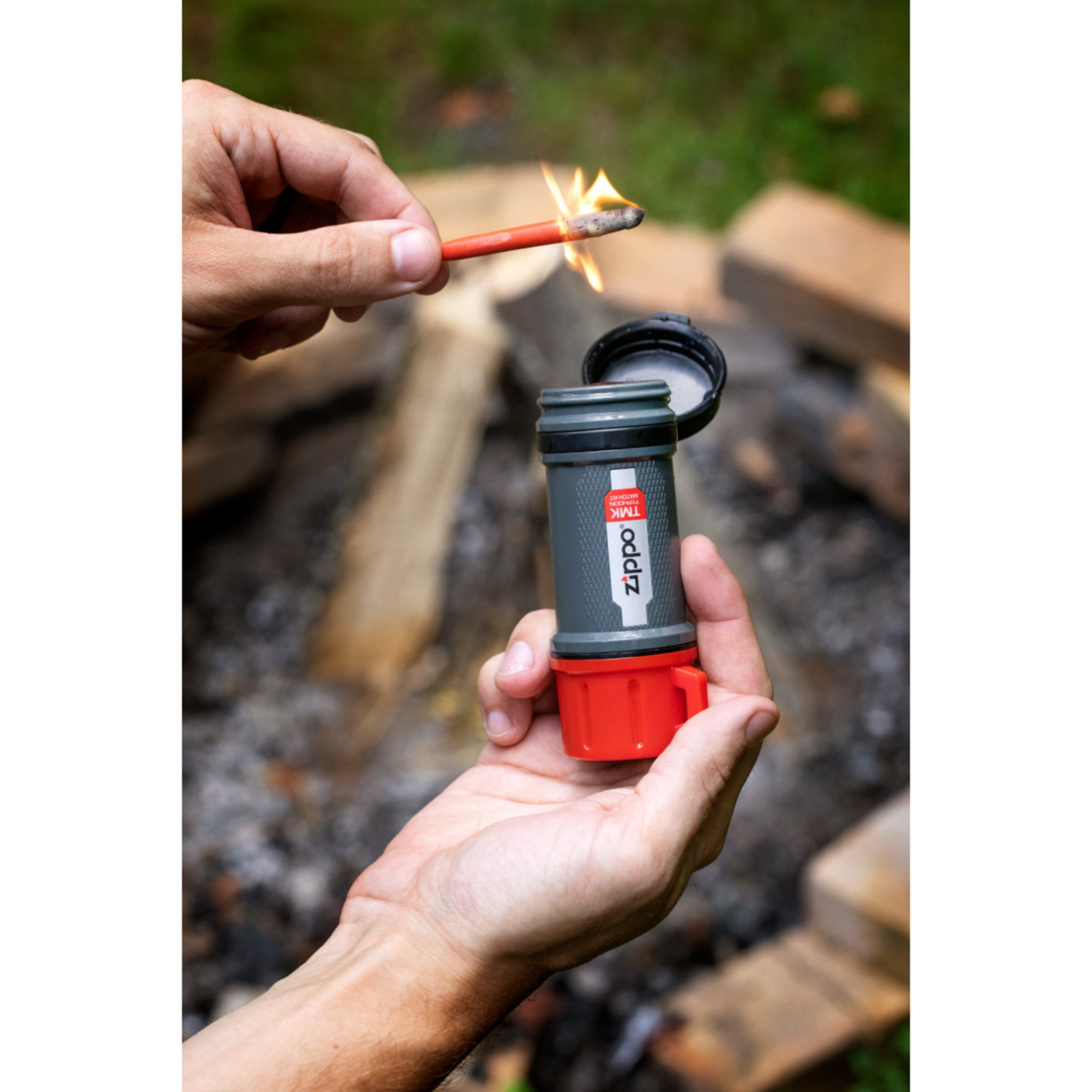 slide 1 of 1, Zippo Typhoon Match Kit, 1 ct