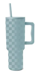 Simple Modern 40oz Trek Tumbler with Handle and Straw Lid - Winter Frost Checkmate