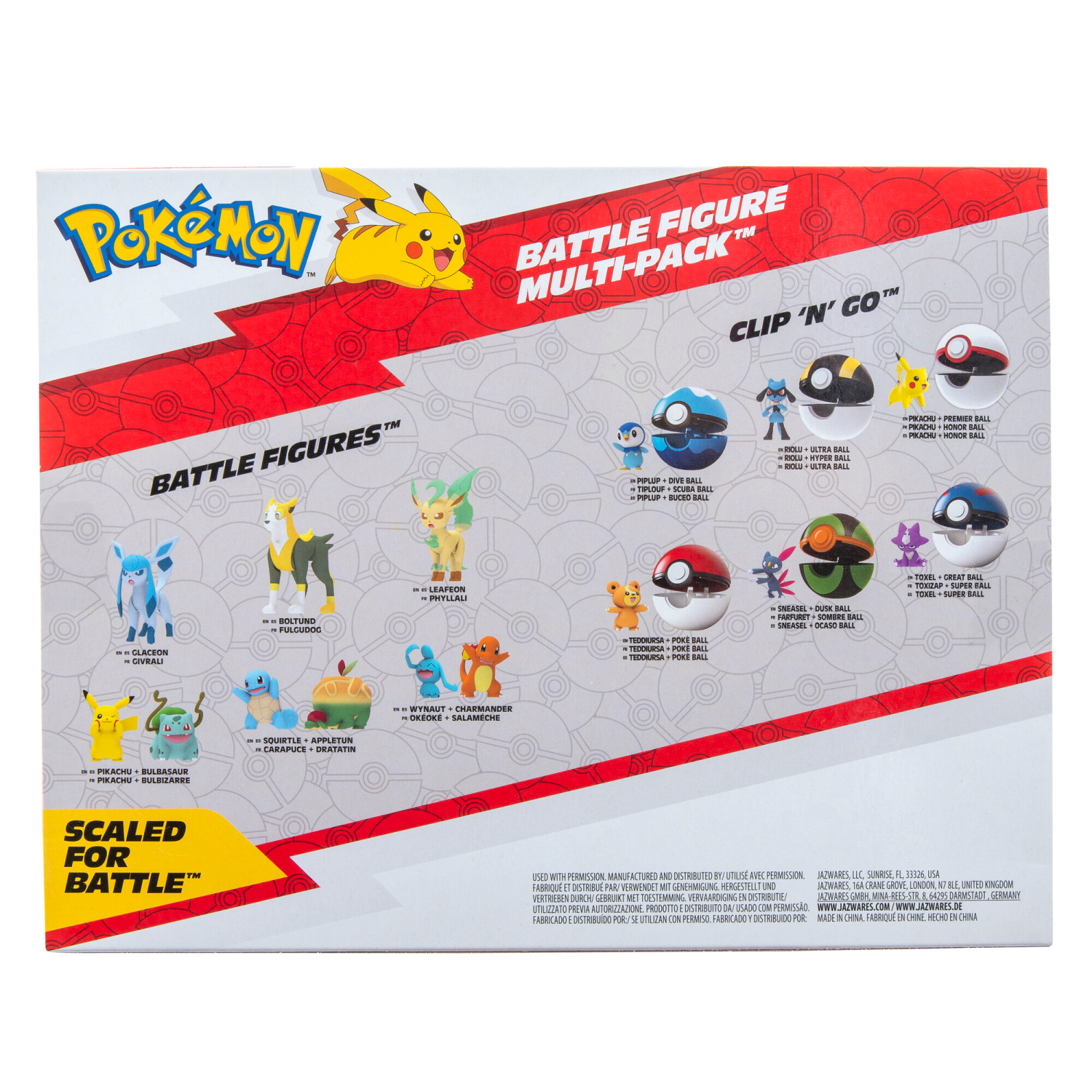 slide 2 of 2, Pokemon Battle Figure Asrt, 6 ct