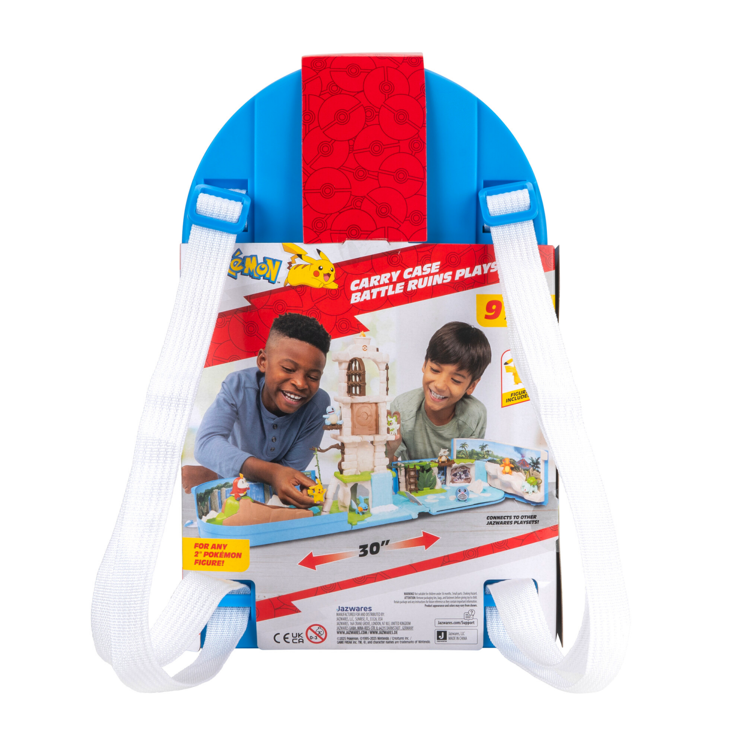 slide 2 of 4, Pokemon Carry Case Battle Ruins Playset, 1 ct