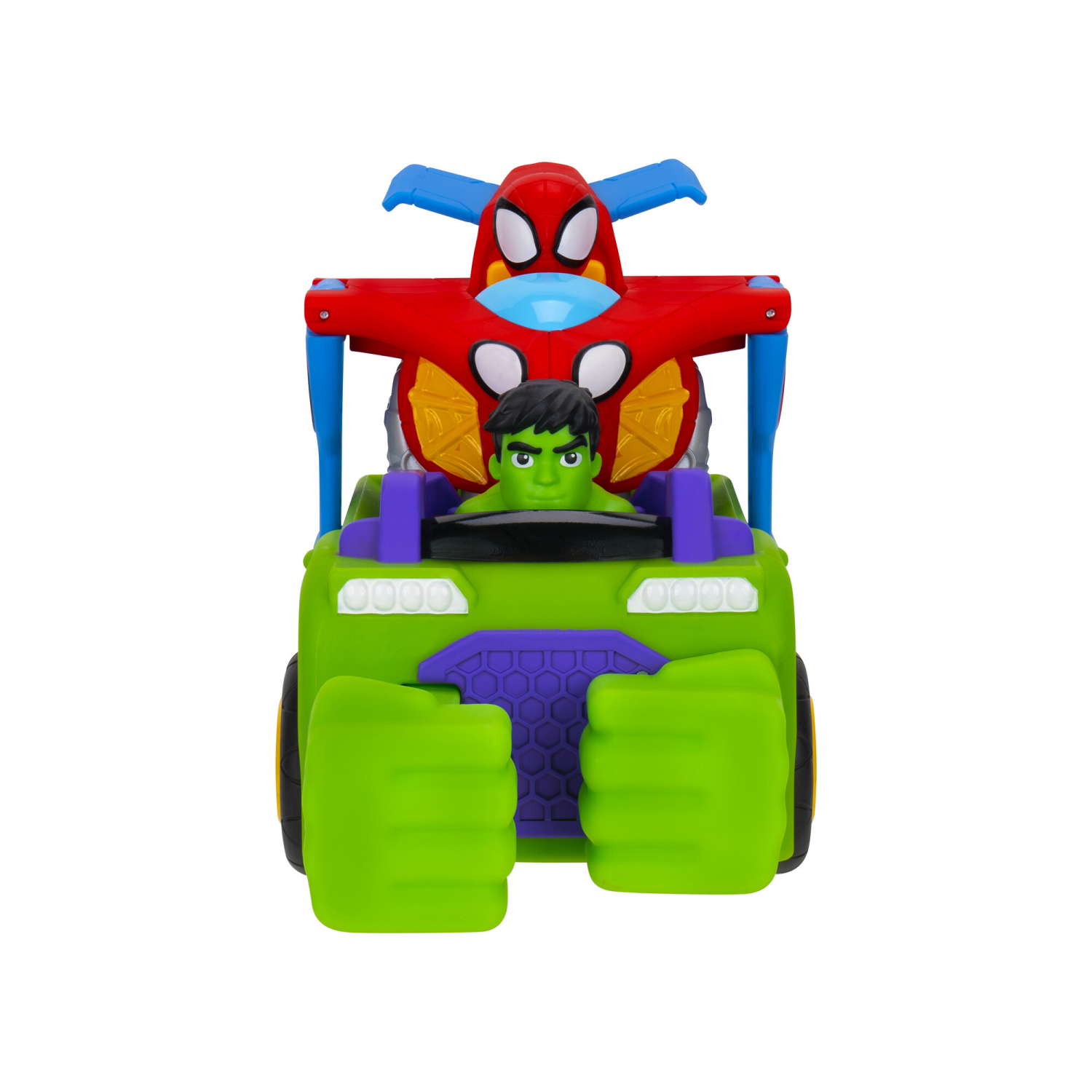 slide 3 of 3, Spidey & Friends Feat Veh Team Up Tank, 1 ct