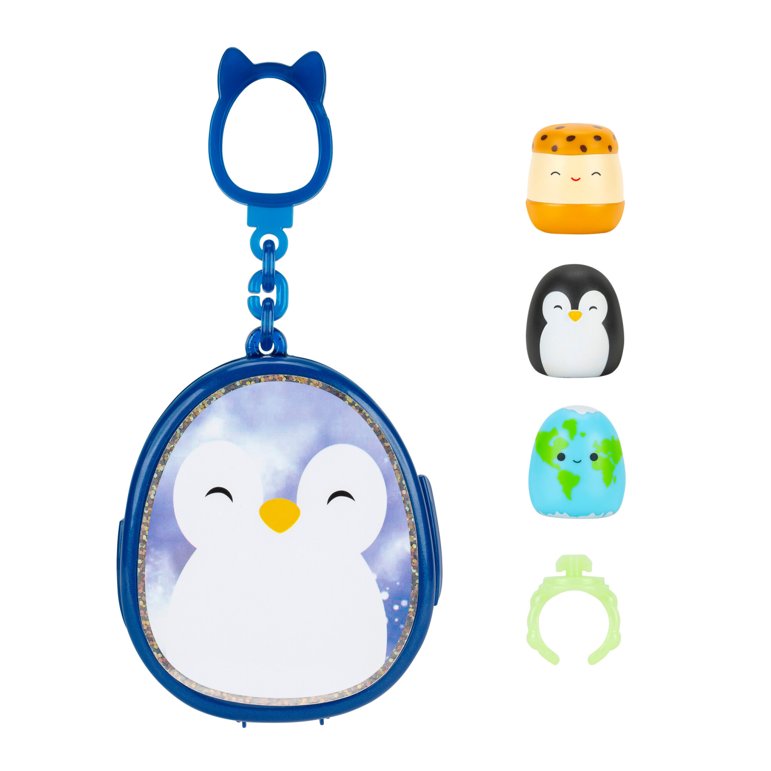 slide 3 of 7, SQUISHMALLOW Squish-a-longs Clip-a-longs Blinds, 1 ct