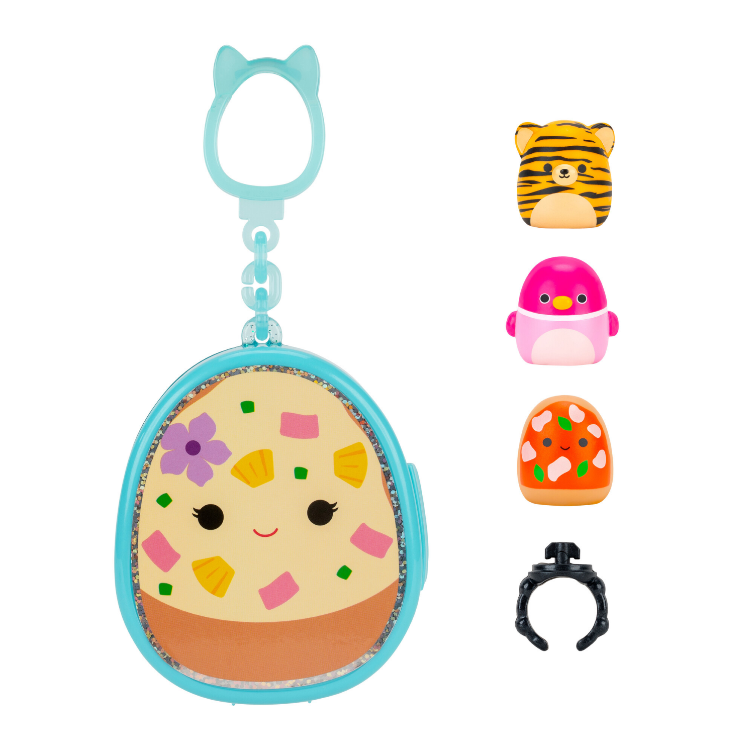 slide 4 of 7, SQUISHMALLOW Squish-a-longs Clip-a-longs Blinds, 1 ct