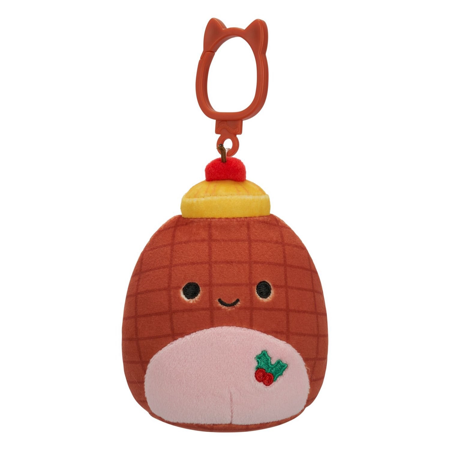 slide 11 of 12, SEASONAL MISC 3.5In Clip Plush Holiday Pdq, 1 ct