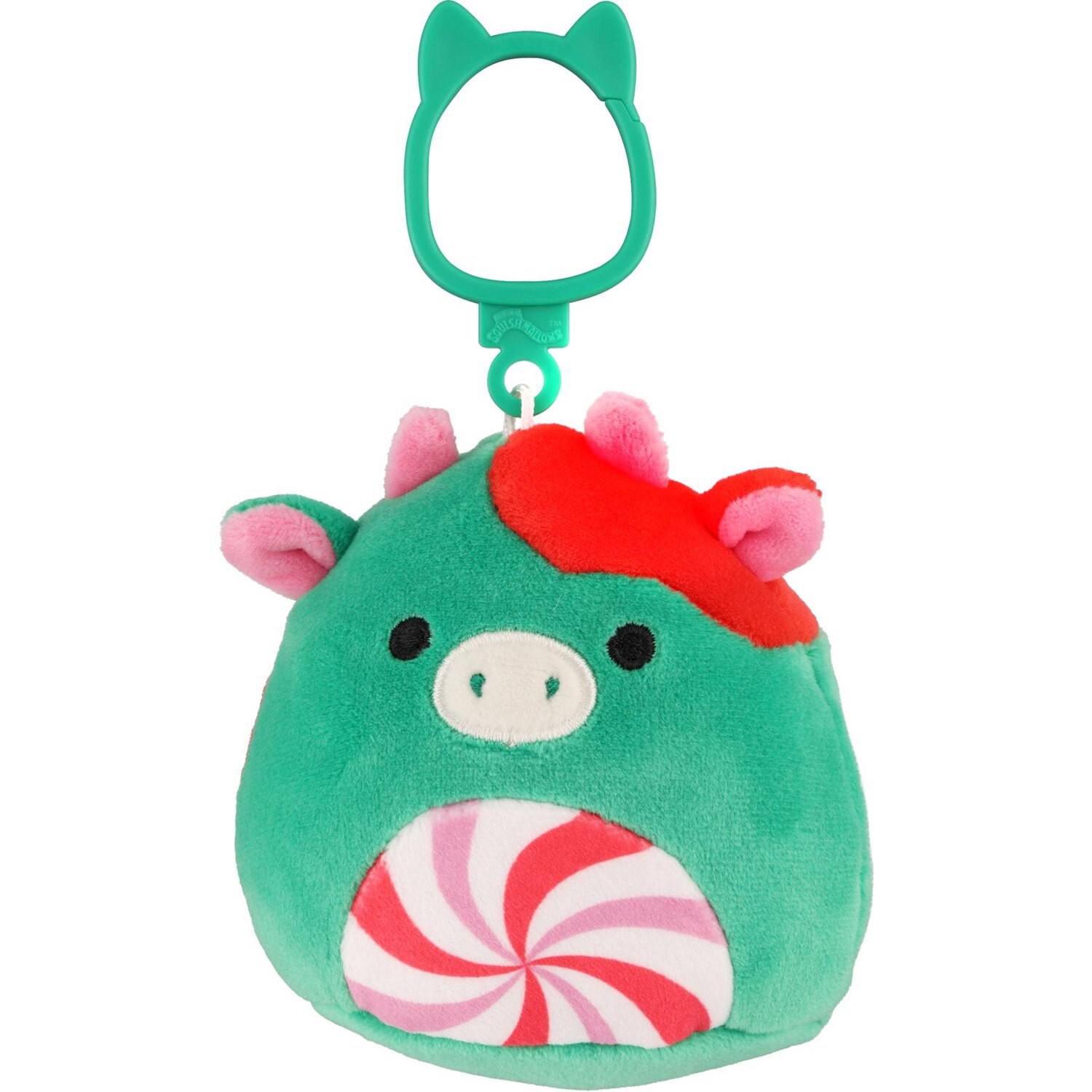 slide 12 of 12, SEASONAL MISC 3.5In Clip Plush Holiday Pdq, 1 ct