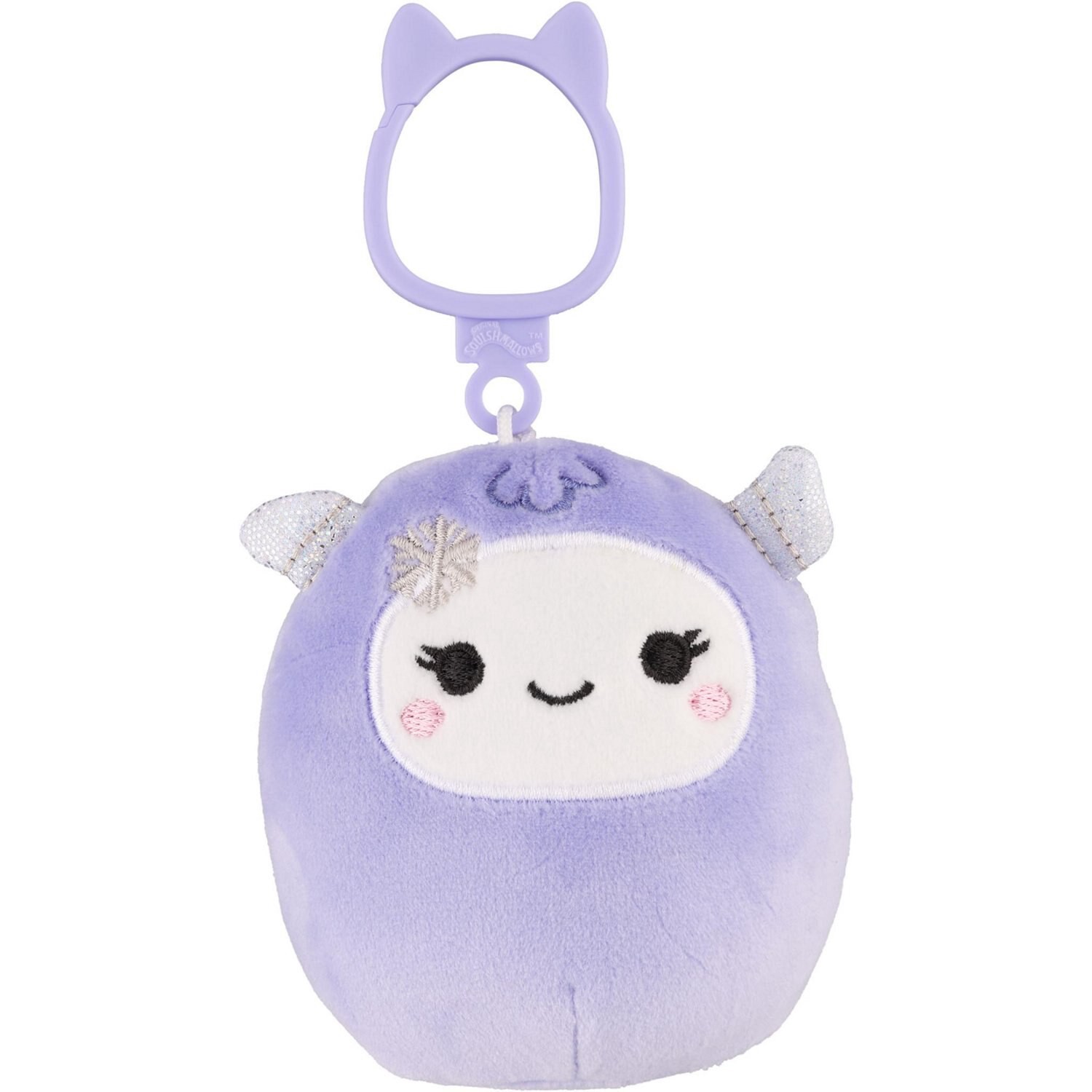 slide 9 of 12, SEASONAL MISC 3.5In Clip Plush Holiday Pdq, 1 ct