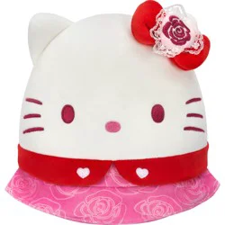Squishmallows Hello Kitty Valentine's Plush