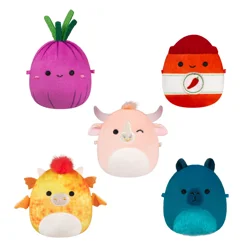 Squishmallows Micromallows Plush 5pk