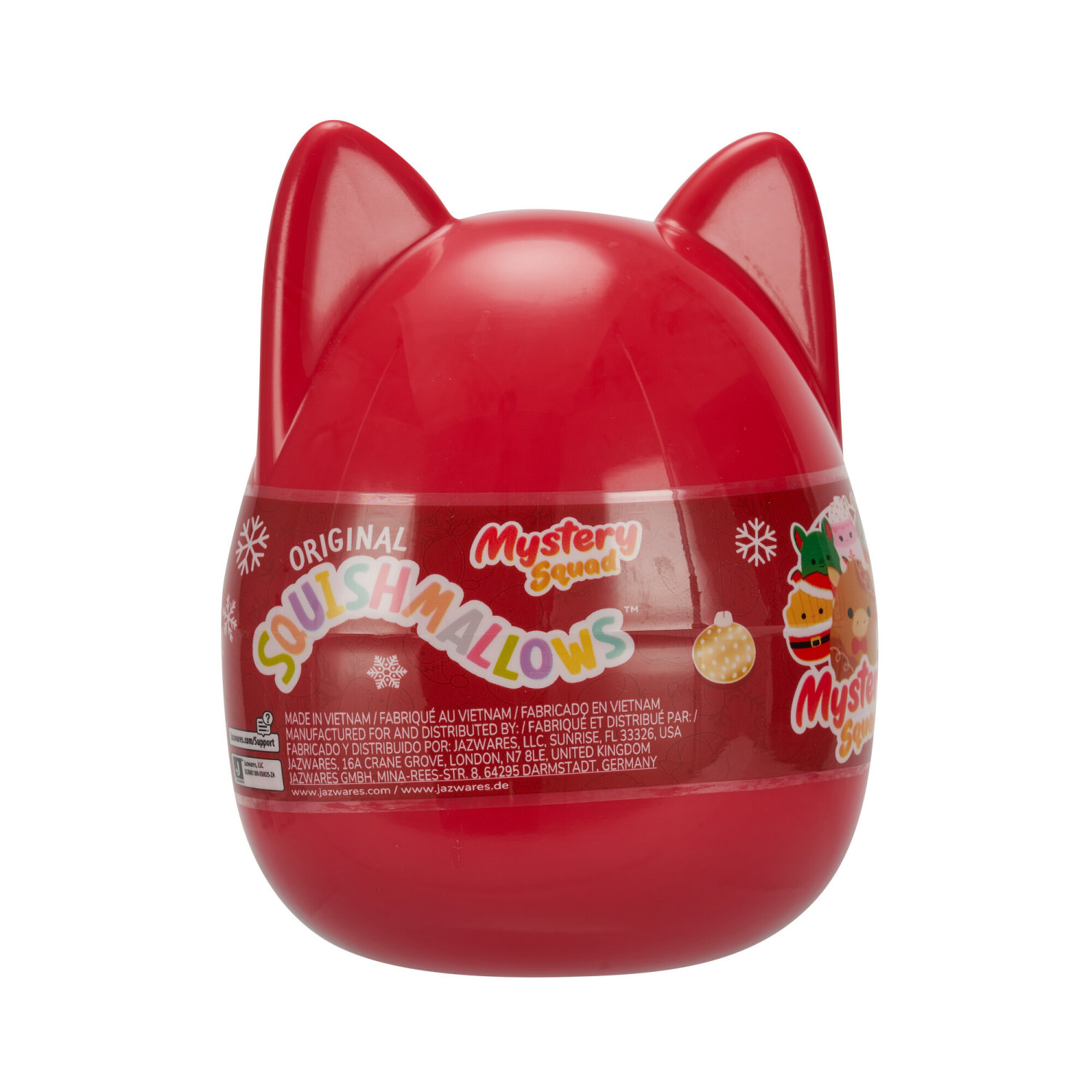 slide 7 of 8, Squishmallows 4in Christmas Mystery Capsule Plush, 4 in