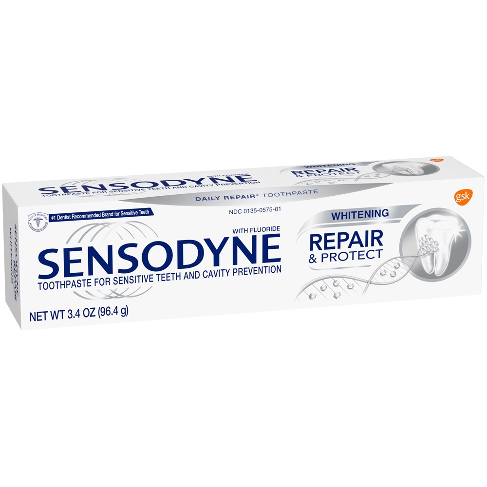 slide 2 of 3, Sensodyne Repair & Protect Whitening Toothpaste - 3.4oz, 3.4 oz