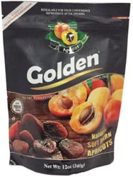 Golden Soft Dark Apricots - 12 Oz