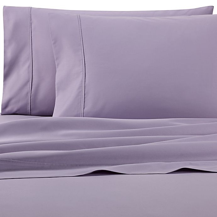 slide 1 of 1, Brookstone BioSense 500-Thread-Count Standard/Queen Pillowcases - Lavender, 2 ct