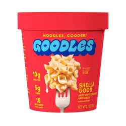 Goodles Shella Good Aged White Cheddar Protein Mac and Cheese Cup - 2.1 oz