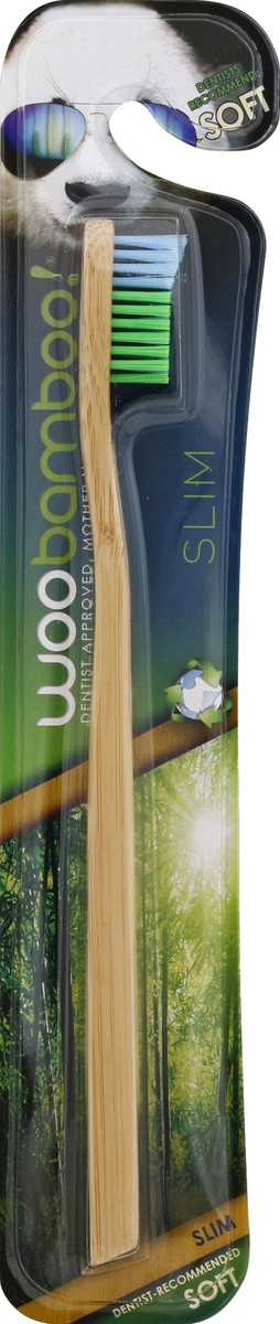 slide 2 of 2, WooBamboo Toothbrush 1 ea, 1 ea