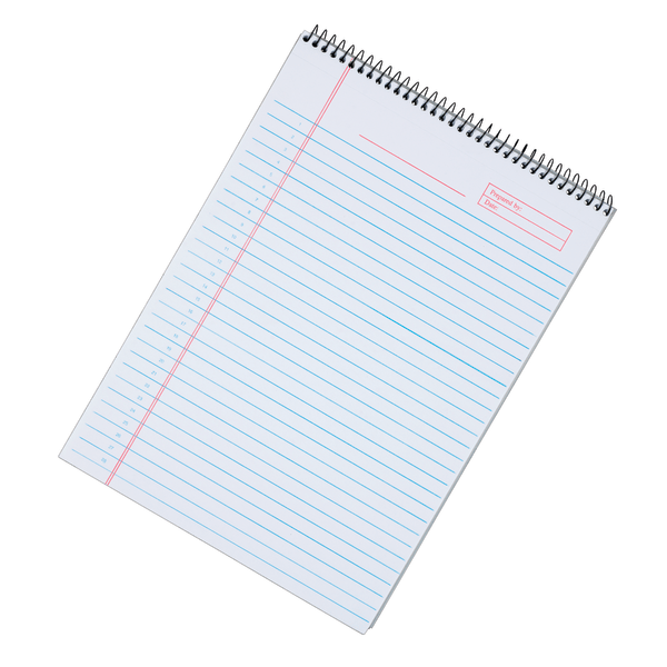 slide 5 of 8, Classified C "B" Planning Pad, Frosty Clear, 70 ct; 8 1/4 in x 11 3/4 in