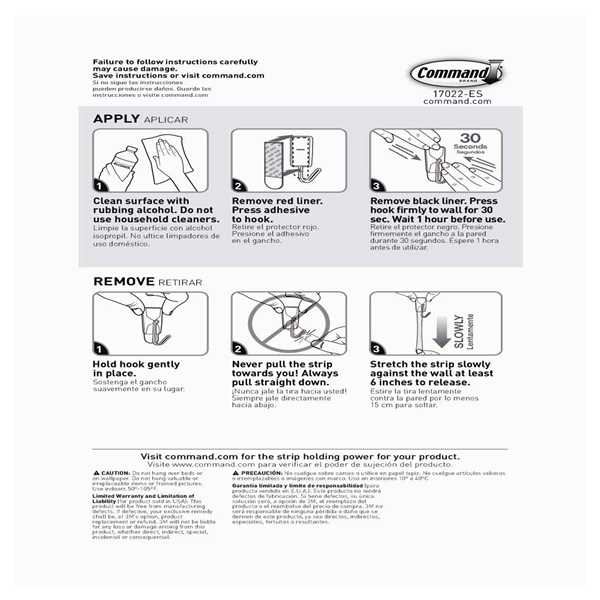 slide 21 of 25, Command Small Refill Strips, White, 20 ct