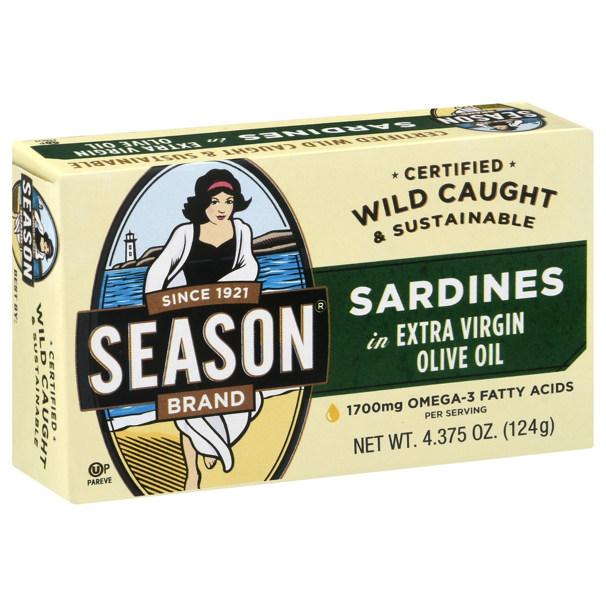 slide 8 of 9, Season Sardines in Extra Virgin Olive Oil 4.375 oz, 4.375 oz