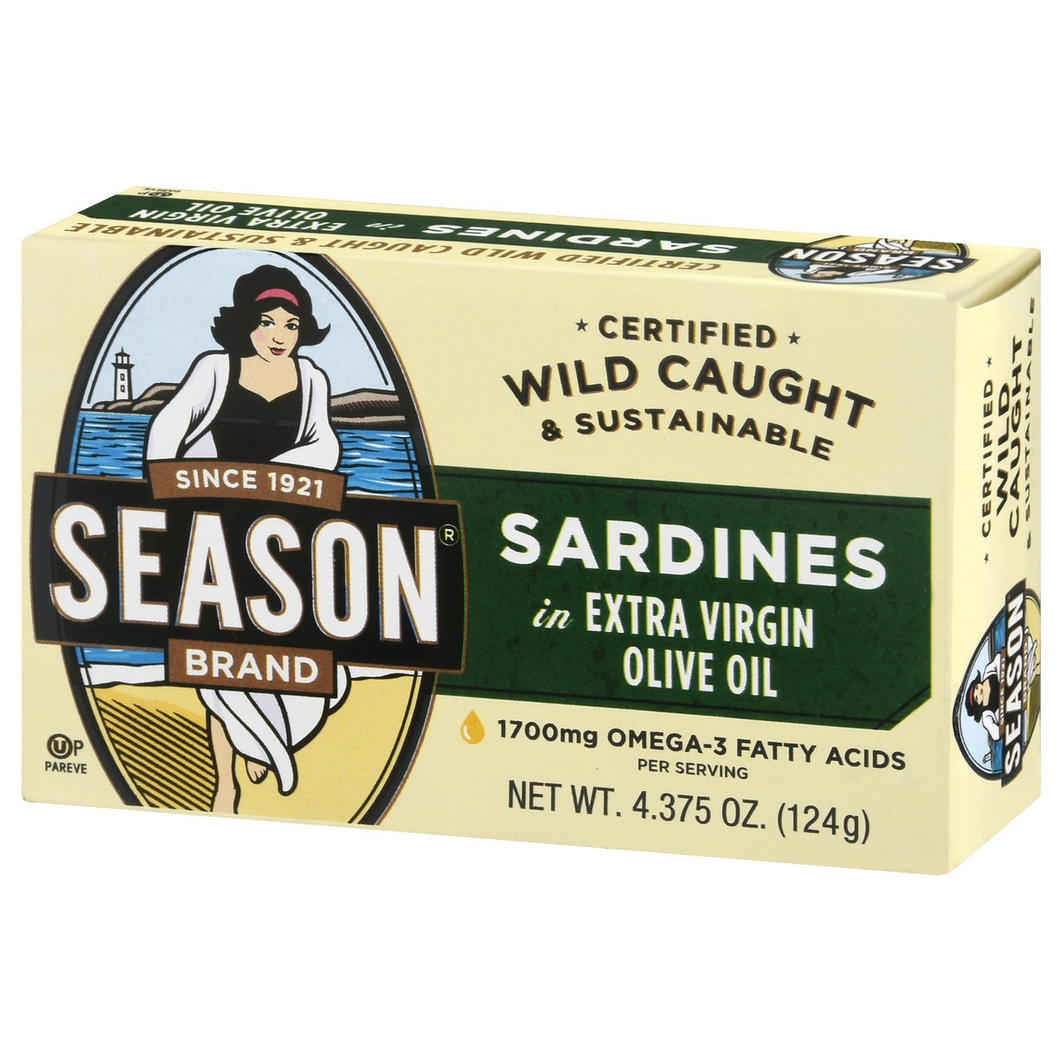 slide 4 of 9, Season Sardines in Extra Virgin Olive Oil 4.375 oz, 4.375 oz