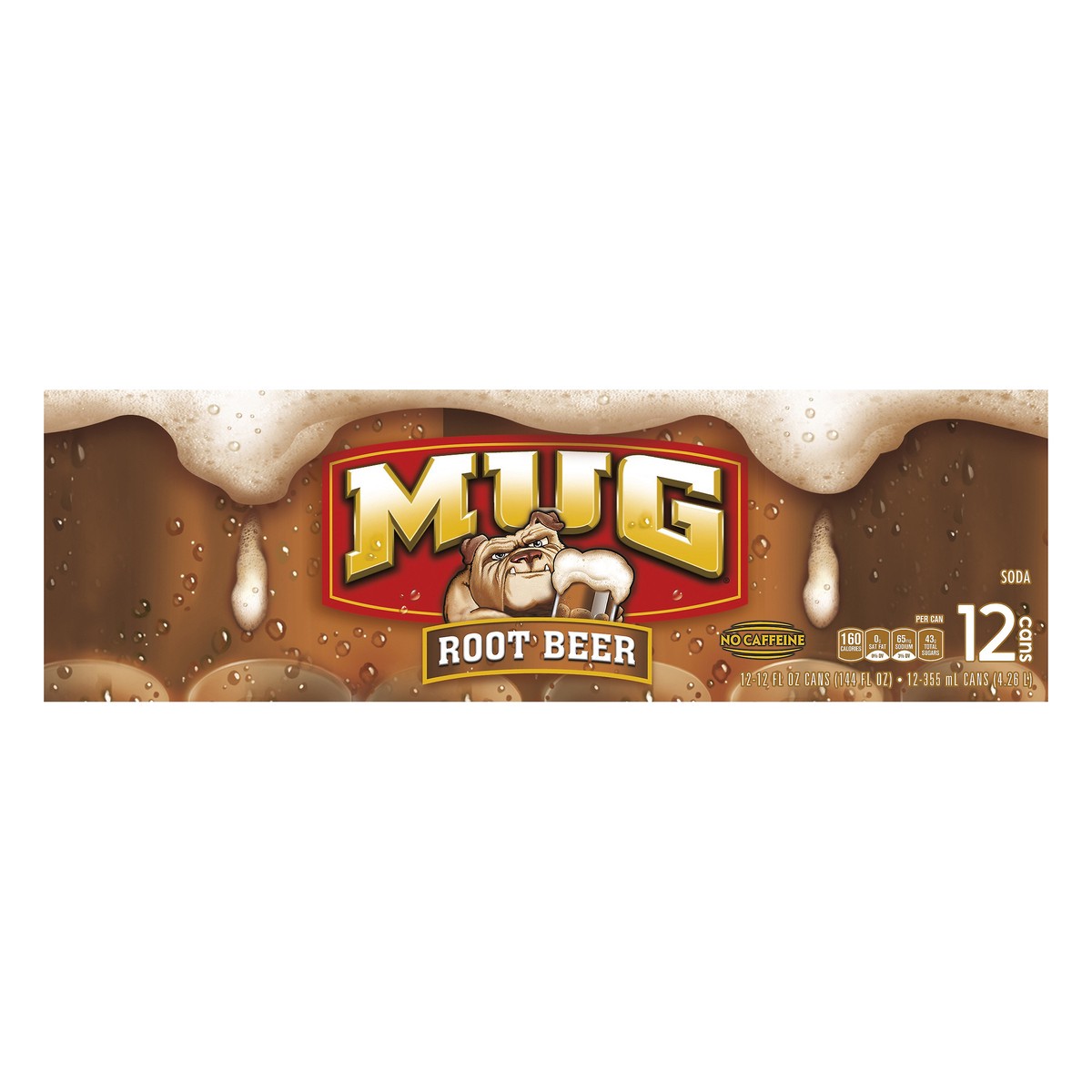 slide 3 of 12, Mug Soda Root Beer 12 Fl Oz 12 Count Can, 12 ct; 12 fl oz