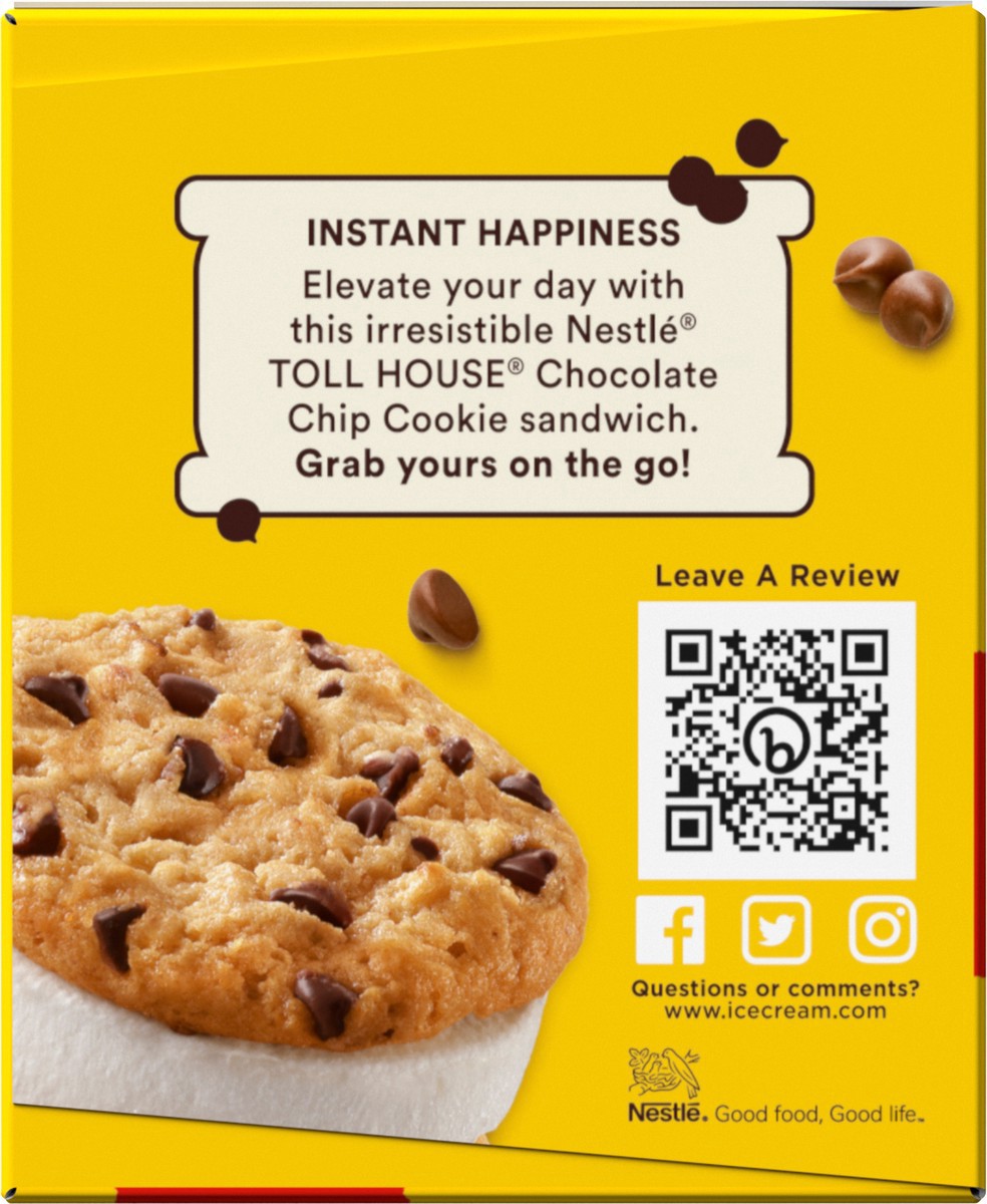 slide 10 of 14, Toll House Nestle Toll House Vanilla Chocolate Chip Cookie Sandwiches, 7 Count, 7 ct