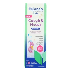 Hyland's Naturals Kids Nighttime Natural Grape Flavor Cough & Mucus 4 fl oz