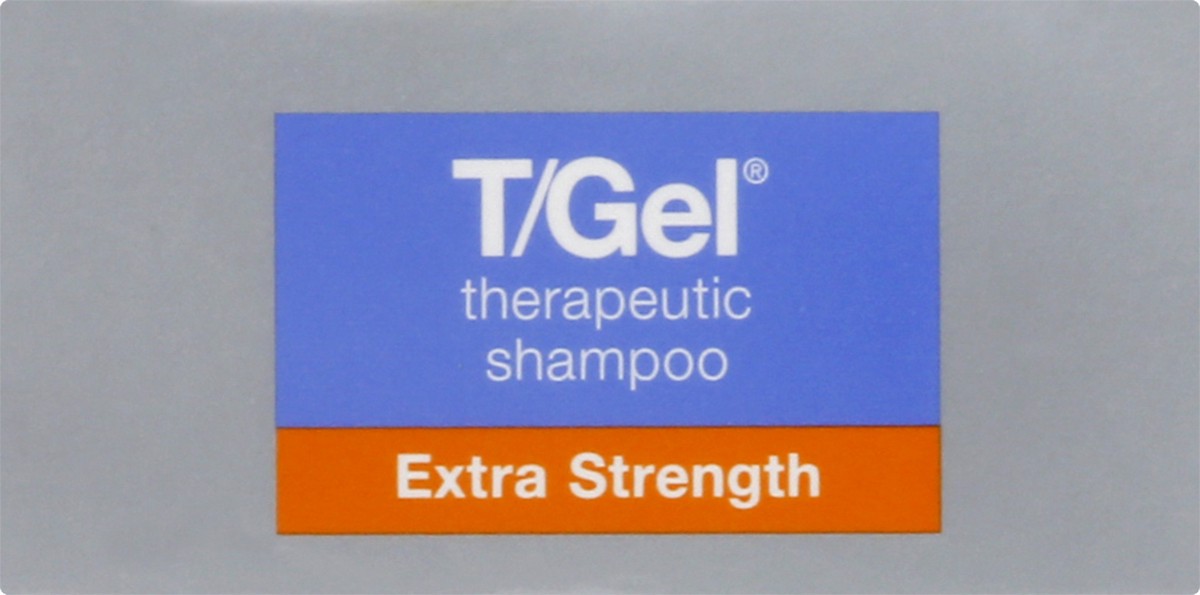 slide 9 of 9, T/Gel Extra Strength Therapeutic Shampoo with 1% Coal Tar, Anti-Dandruff Treatment for Long-Lasting Relief of Itchy, Flaky Scalp from Psoriasis & Seborrheic Dermatitis, 6 fl. oz, 6 fl oz