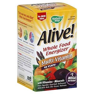 slide 1 of 6, Nature's Way Multi Vitamin No Added Iron, 90 ct