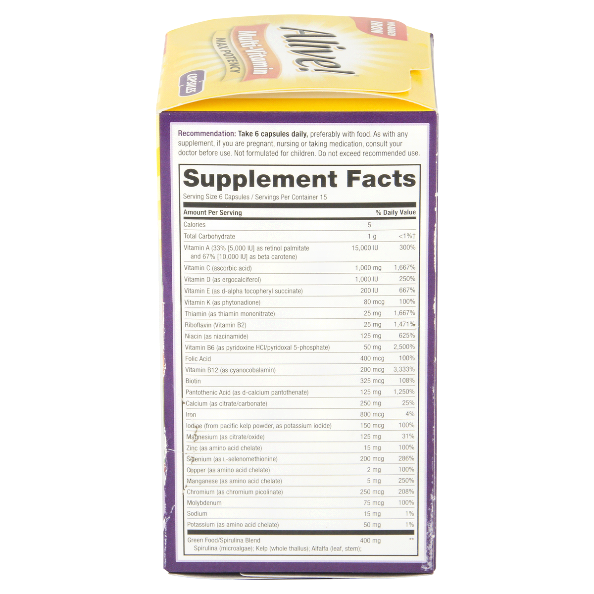 slide 4 of 6, Nature's Way Multi Vitamin No Added Iron, 90 ct