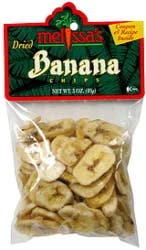 Melissa's Banana Chips - 3 oz