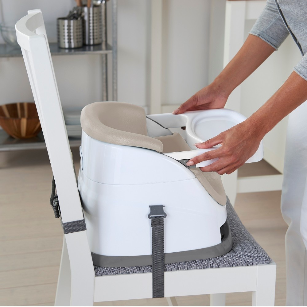 Ingenuity Baby Base 2In1 Booster Seat Cashmere 1 ct Shipt